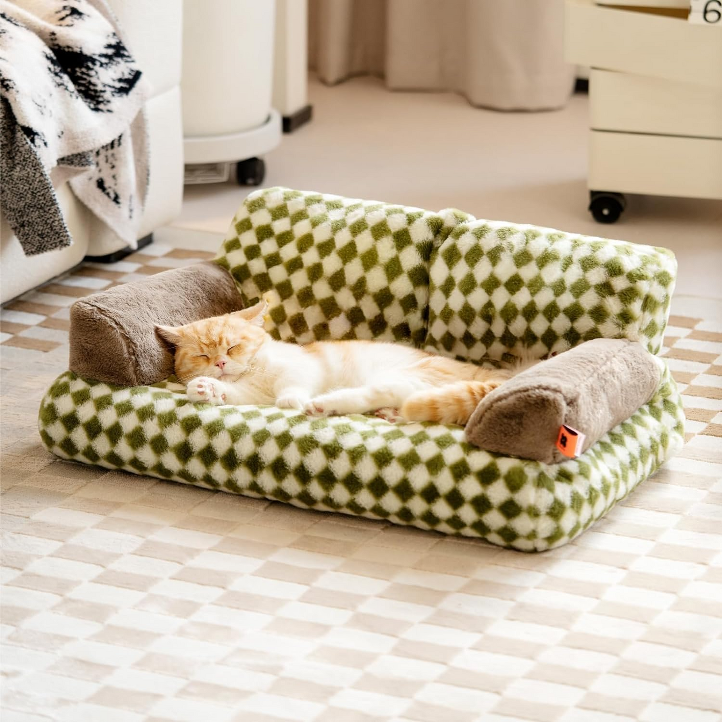 Cozy Pet Sofa Bed for Cats and Small Dogs