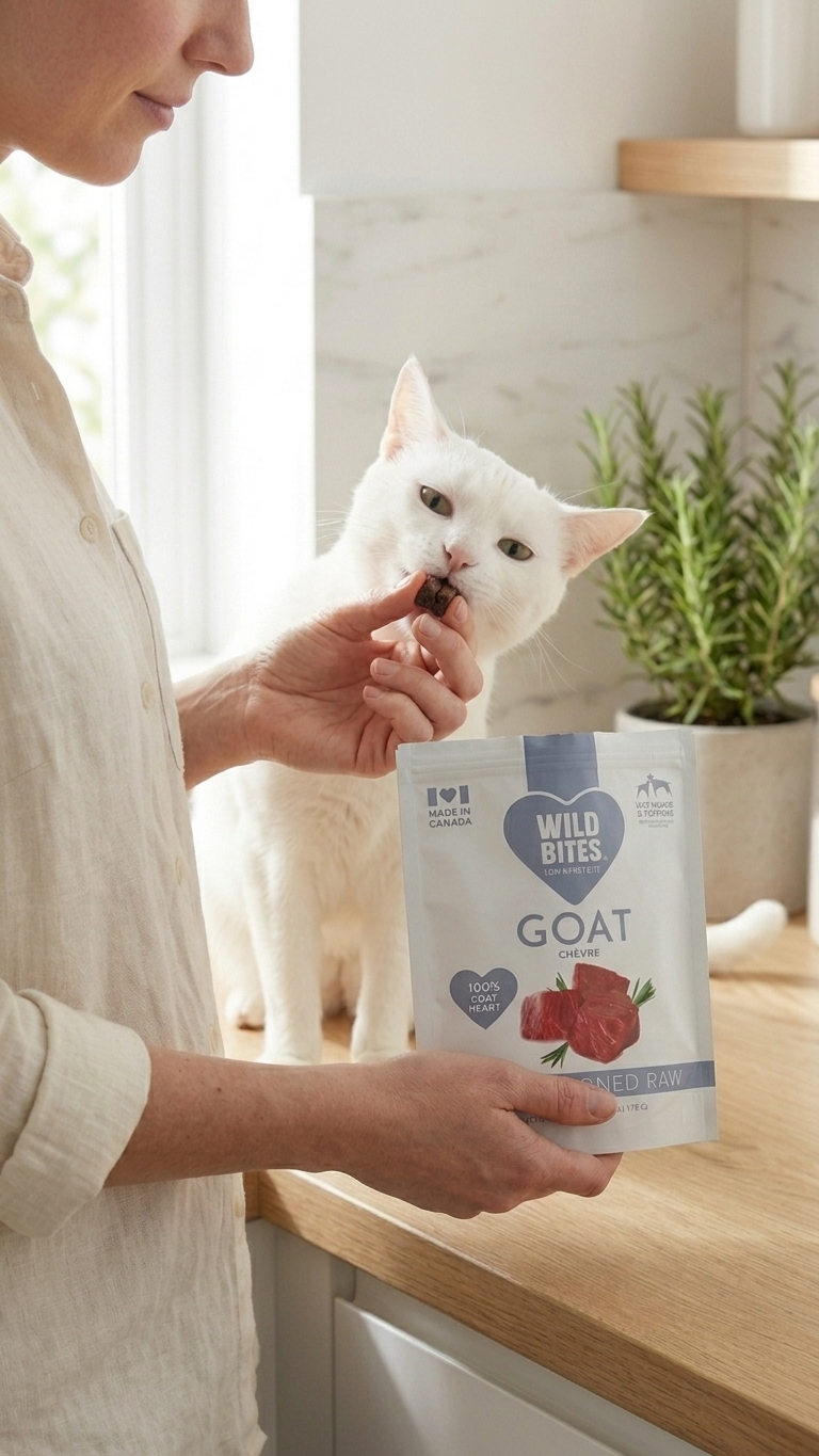 Freeze Dried Goat Heart Dog & Cat Treats