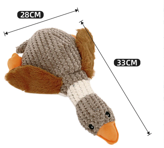 Quack-quack Duck Plush Dog Toy