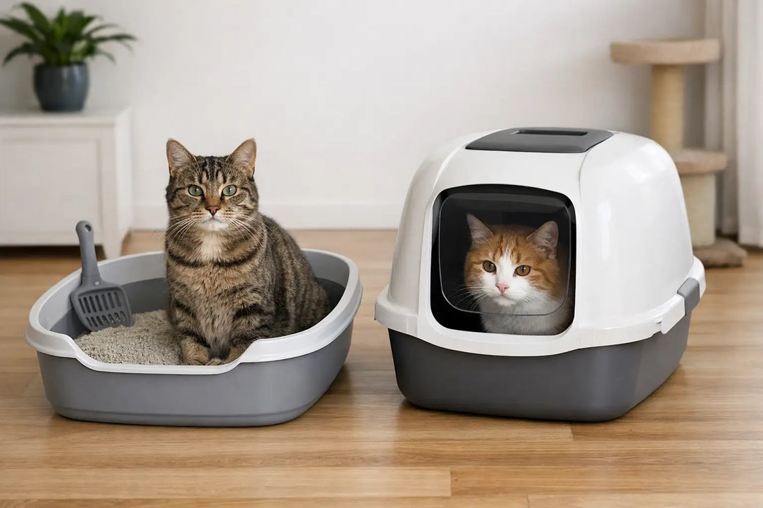 Covered Versus Open Litter Boxes for Happy Cats