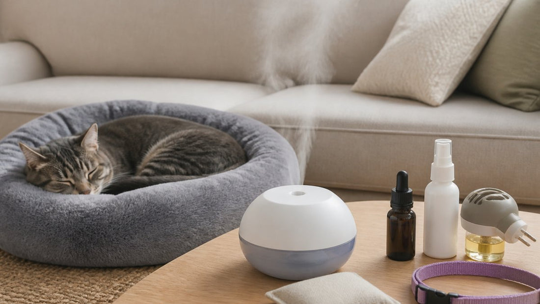 Calming Aids for Anxious Cats: How to Choose
