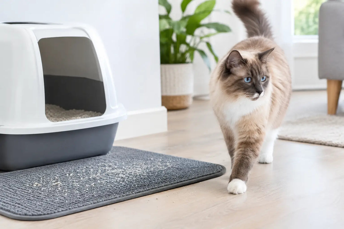 How to Stop Litter Tracking for Cats at Home