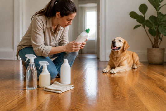 How to Select Pet-Safe Cleaning Products for Hardwood
