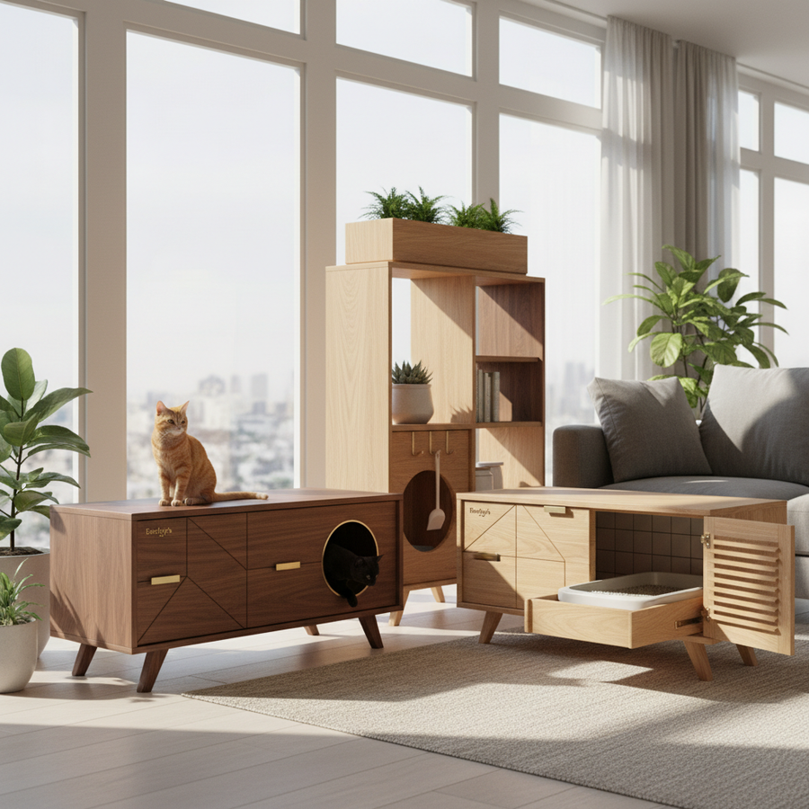 Litière et Meubles pour Chats