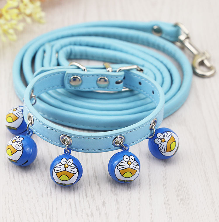 Cat Collars with Bells and Leash