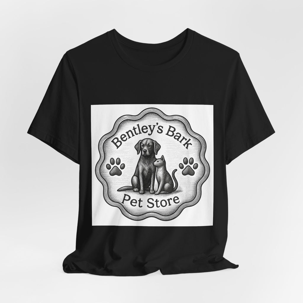 Bentley's Bark Vintage Paw Logo Tee