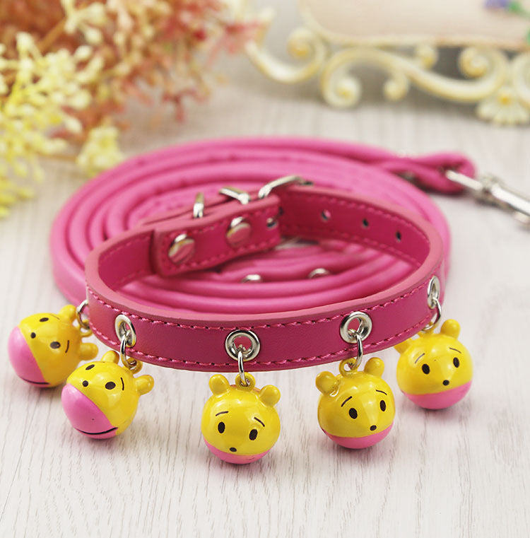 Cat Collars with Bells and Leash