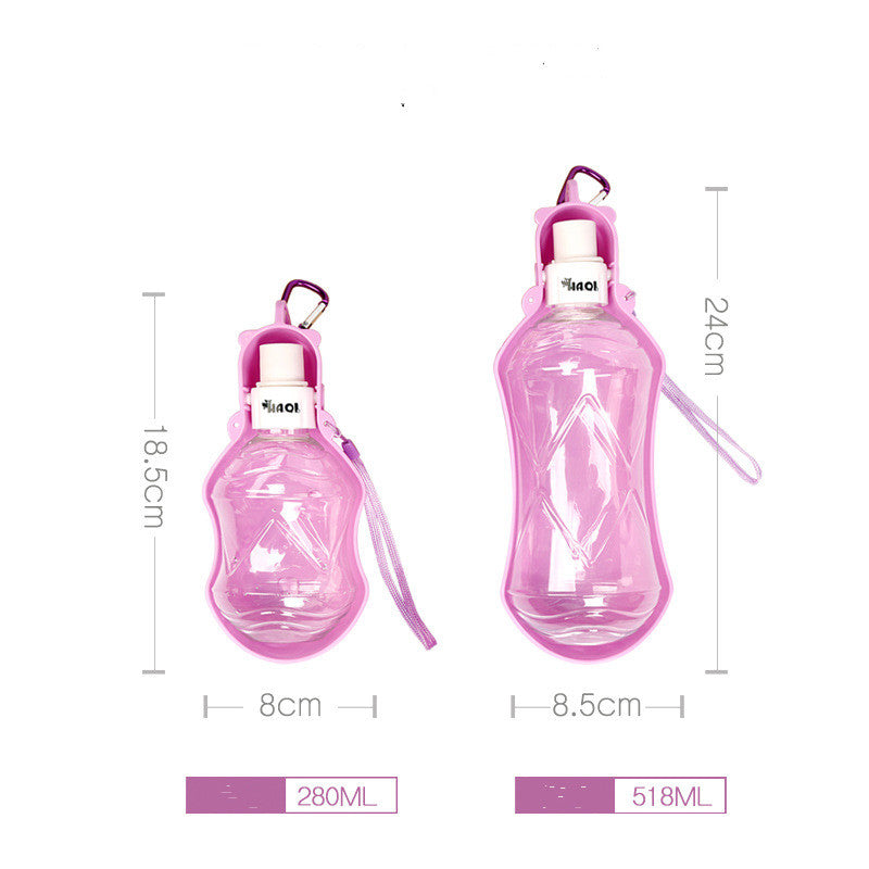 Portable Dog Water Bottle for Outdoor Use