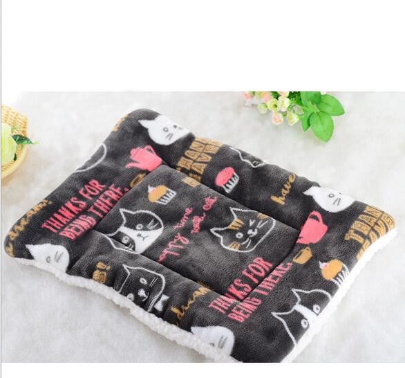 Cozy Coral Fleece Pet Mat