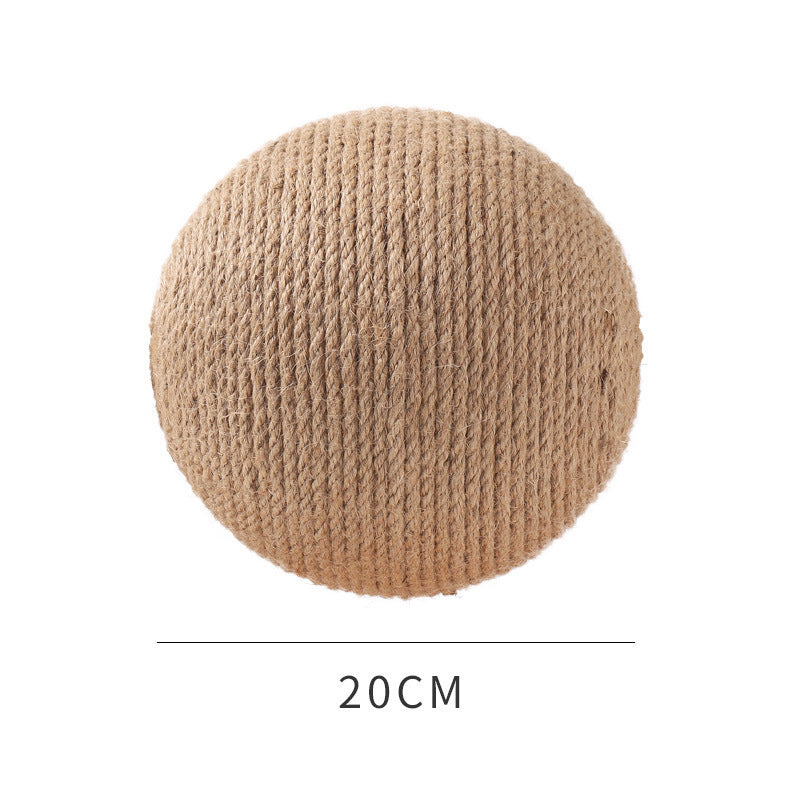 Sisal Cat Scratching Ball Toy