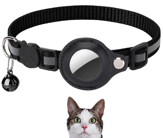 Collare riflettente per animali domestici con Airtag Gentle Paws™ (un pezzo)
