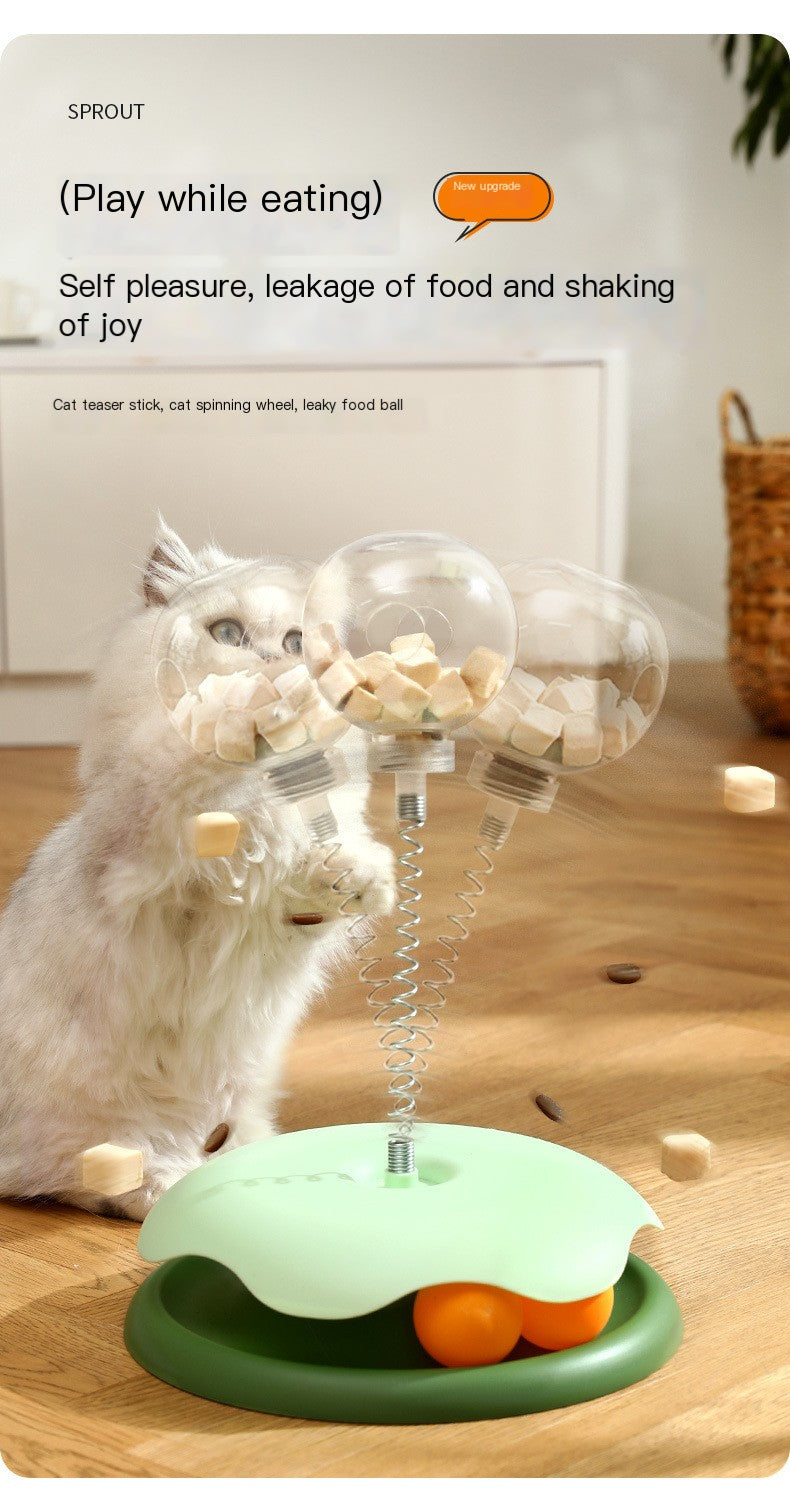 Cat Treat Leaky Ball Toy