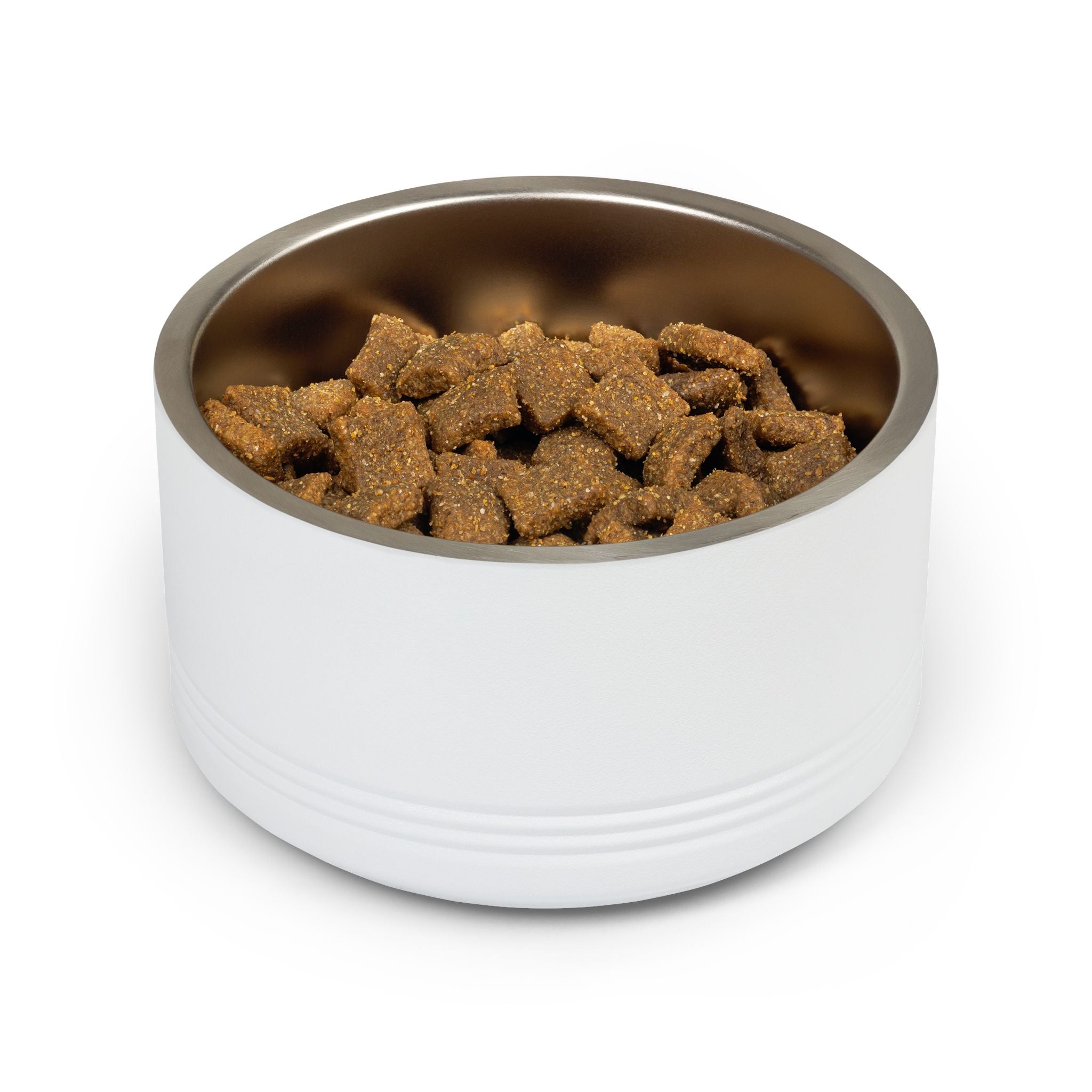 Stainless Steel Pet Bowl - 18oz Personalized 'Bentley's Bark' Dog Food & Water Dish