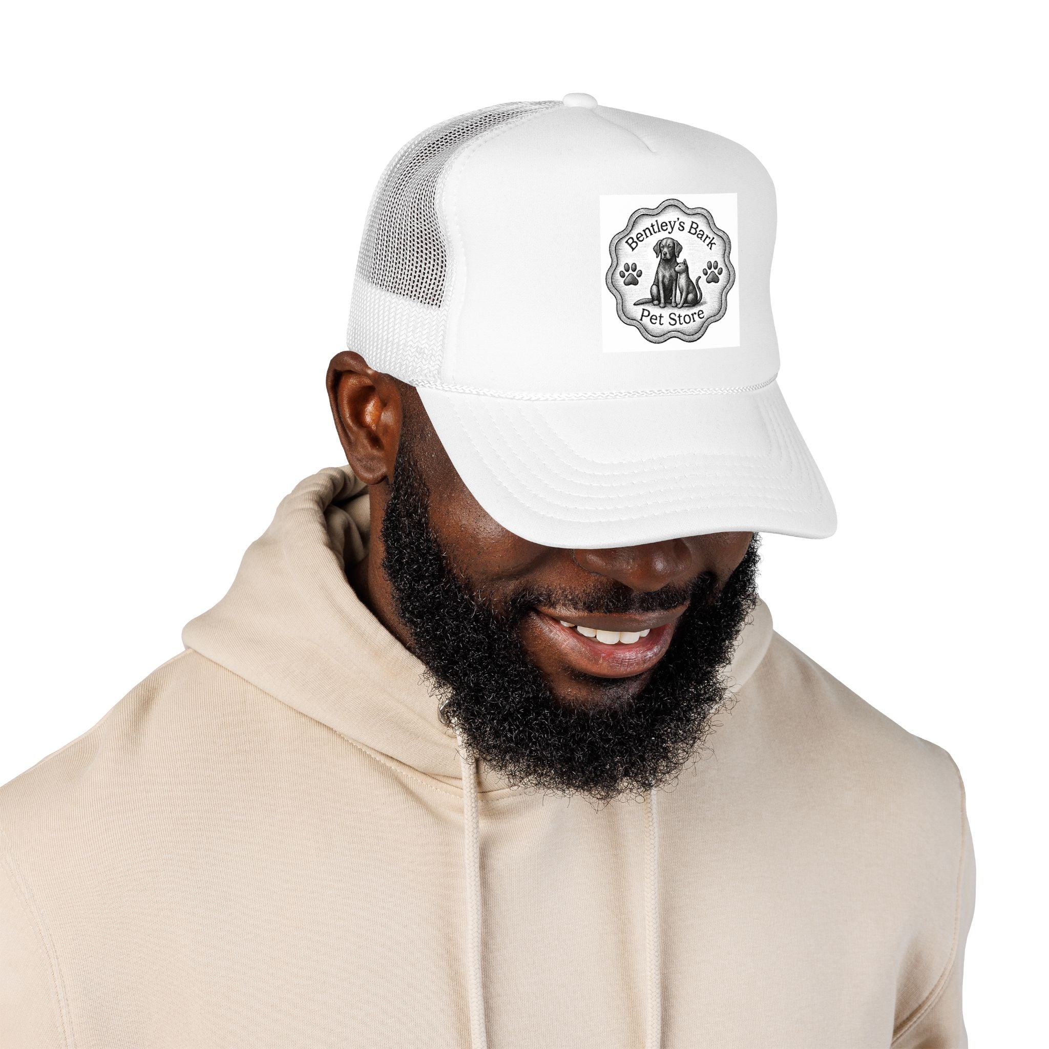 Bentley’s Bark Pet Store Logo Trucker Hat