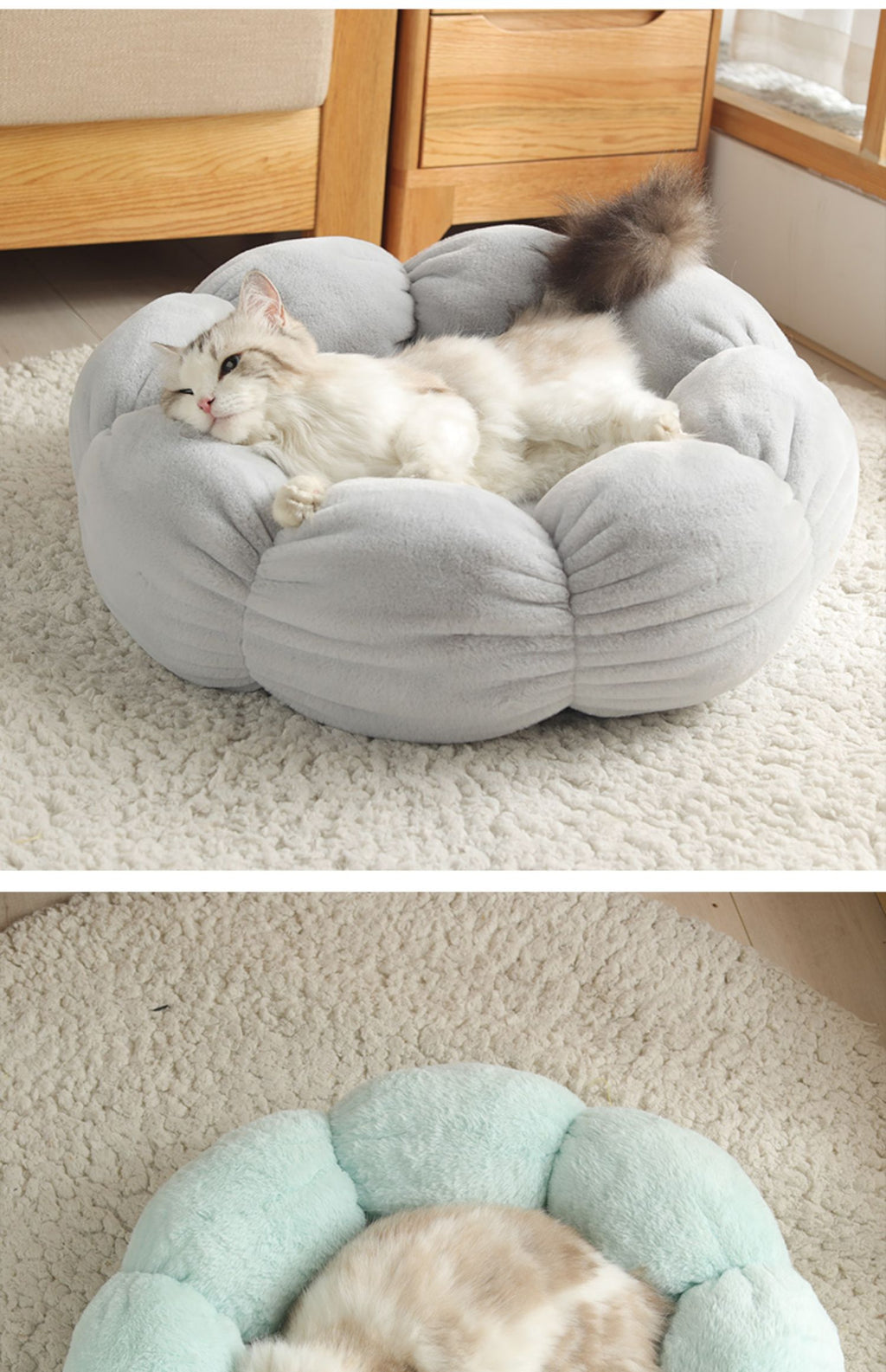 Washable Cozy Cat and Dog Bed
