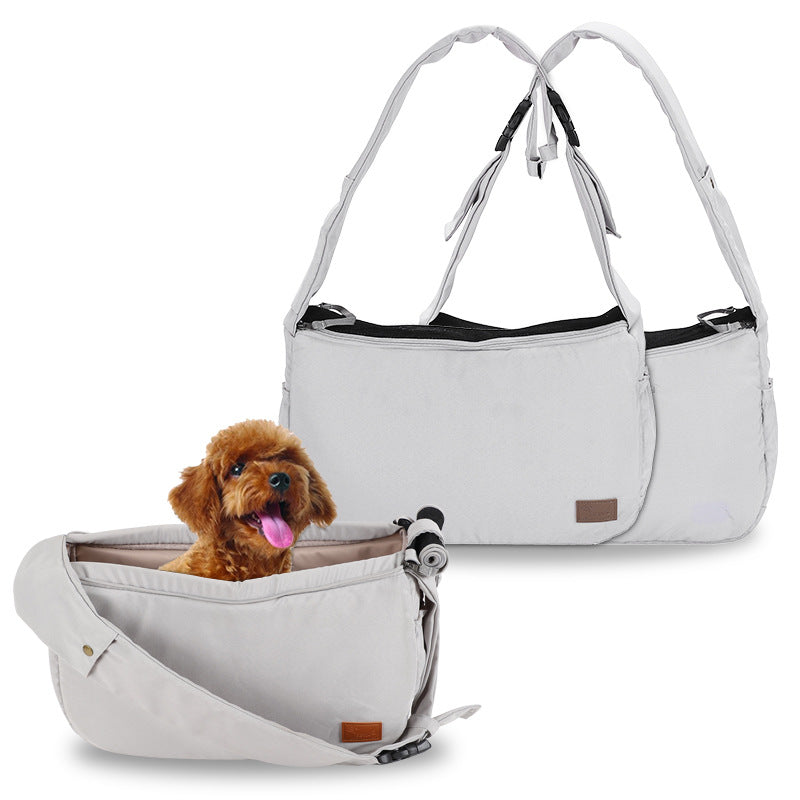Canvas Pet Carrier Backpack for Cats and Dogs