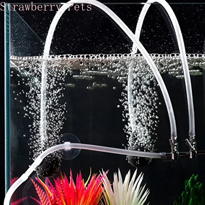 4*6Mm Silicon Aquarium 1M/3M/5M/10M Oxygen Pump Hose Air Bubble Stone Aquarium Fish Tank Pond Pump Tube Food Grade Material