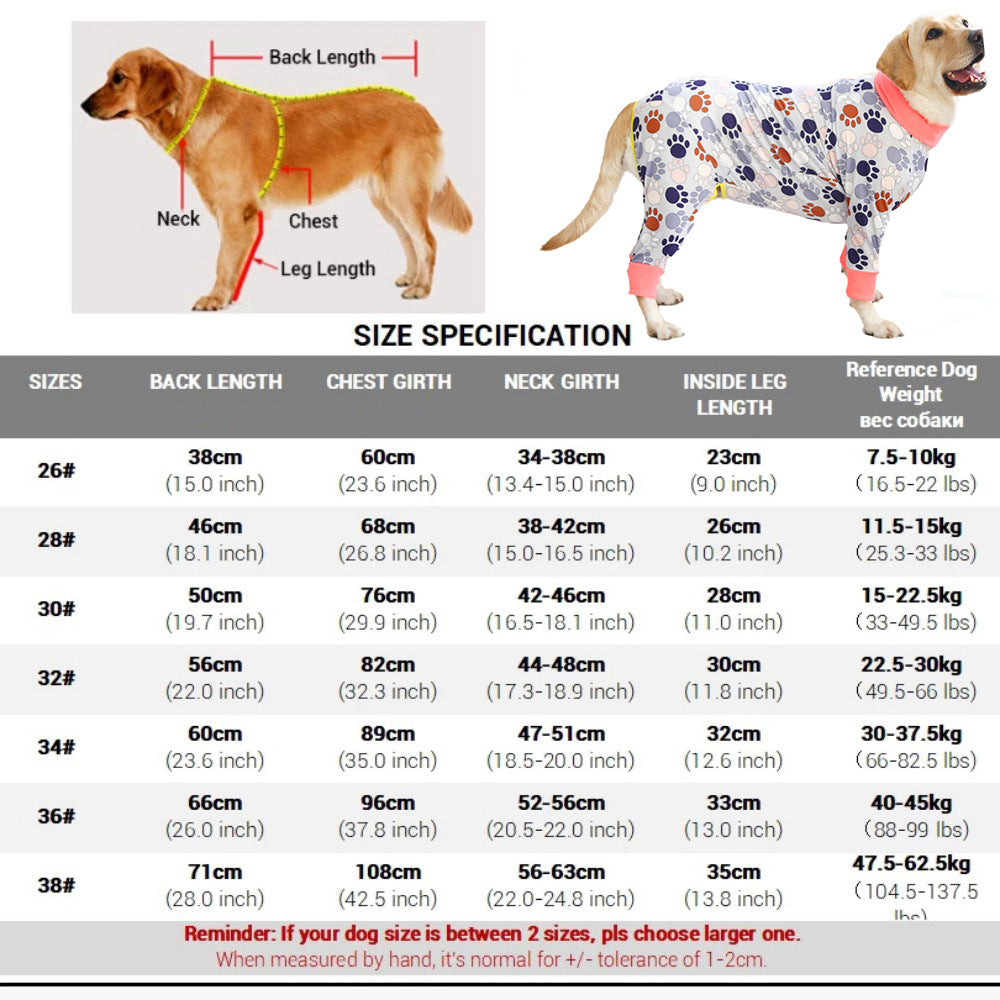 Cute Cartoon Dog Print Bodysuit – Everyday Fashion Suit for Pets