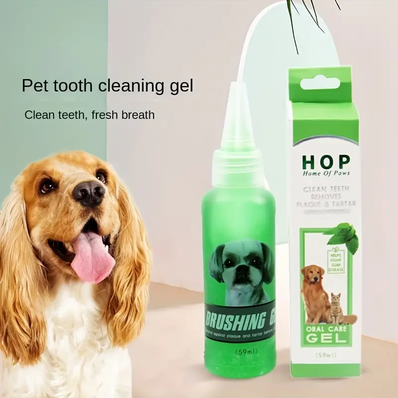 Pet Toothpaste Gel for Dog Oral Care and Fresh Breath