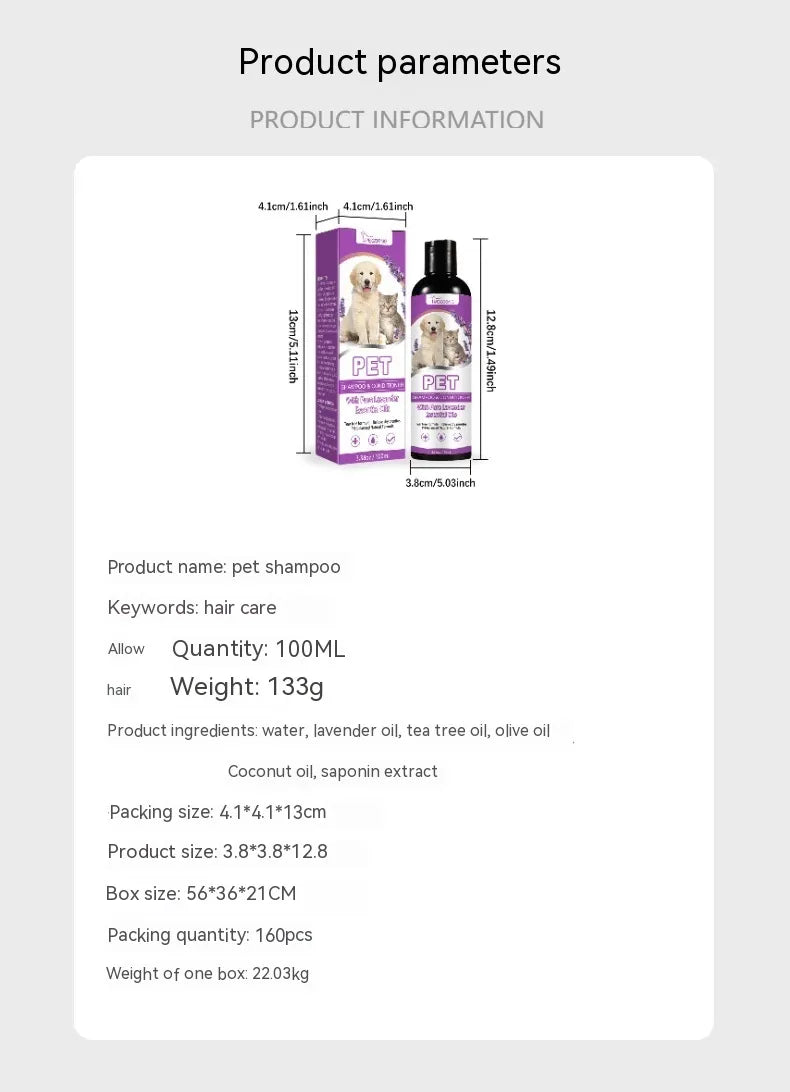Cat & Dog Shampoo - 100ml