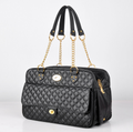Checkered Pet Carrier Backpack for Dogs and Cats