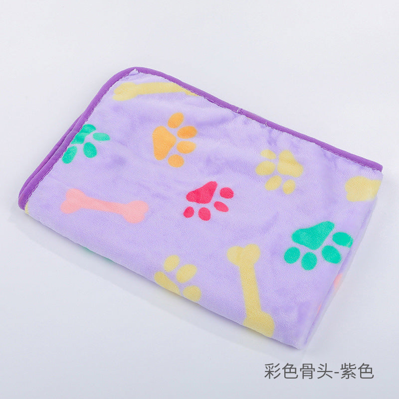 Pet Blanket - Coral Fleece for Cats and Dogs