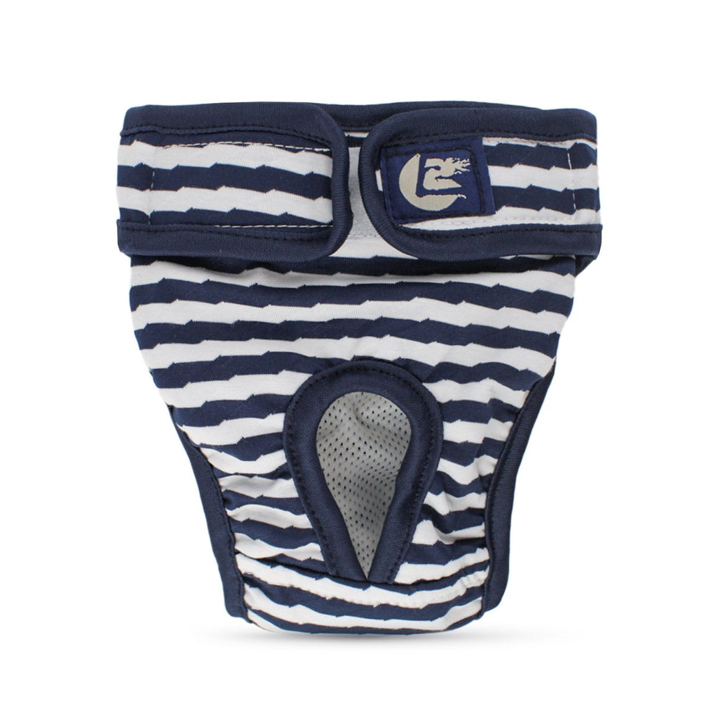 Comfort Stripe Dog Menstrual Pants
