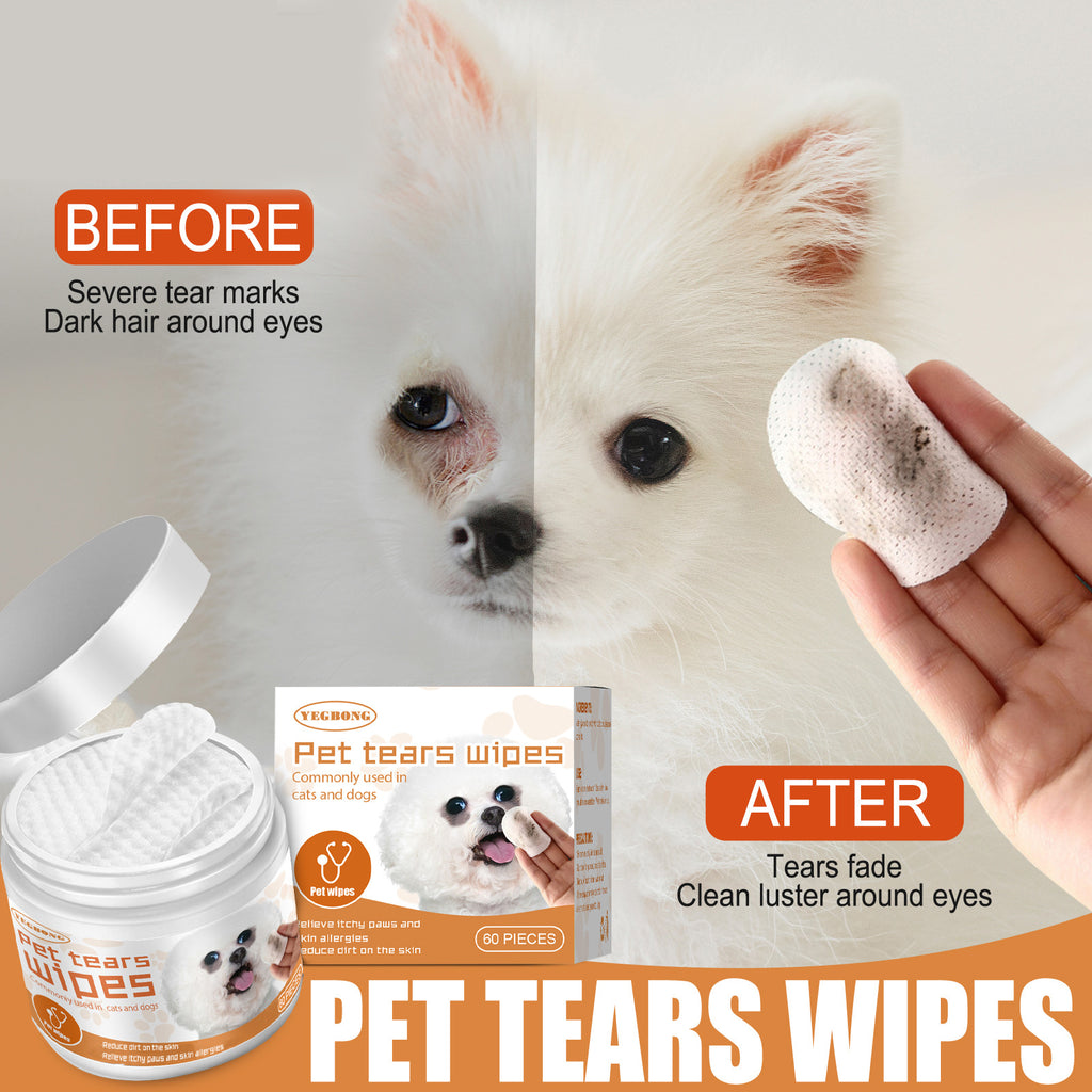 Yegbong Eye-Care Pet Wipes