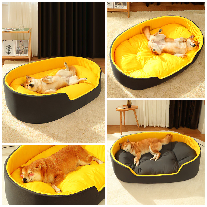 Dog Bed with Washable Cover