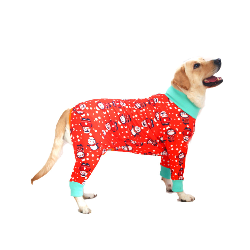 Cute Cartoon Dog Print Bodysuit – Everyday Fashion Suit for Pets