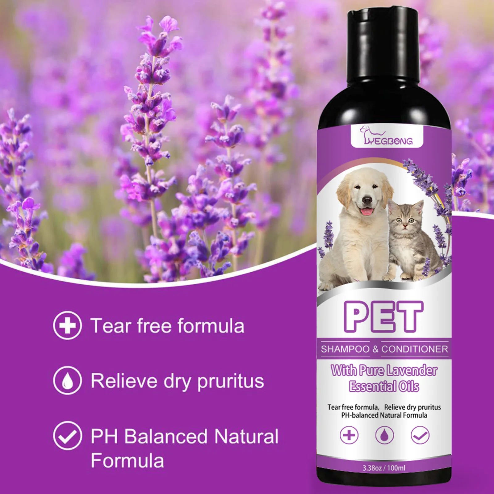Cat & Dog Shampoo - 100ml