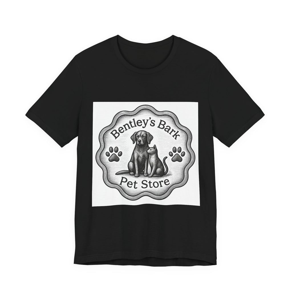 Bentley's Bark Vintage Paw Logo Tee