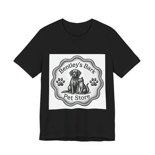 Bentley's Bark Vintage Paw Logo Tee