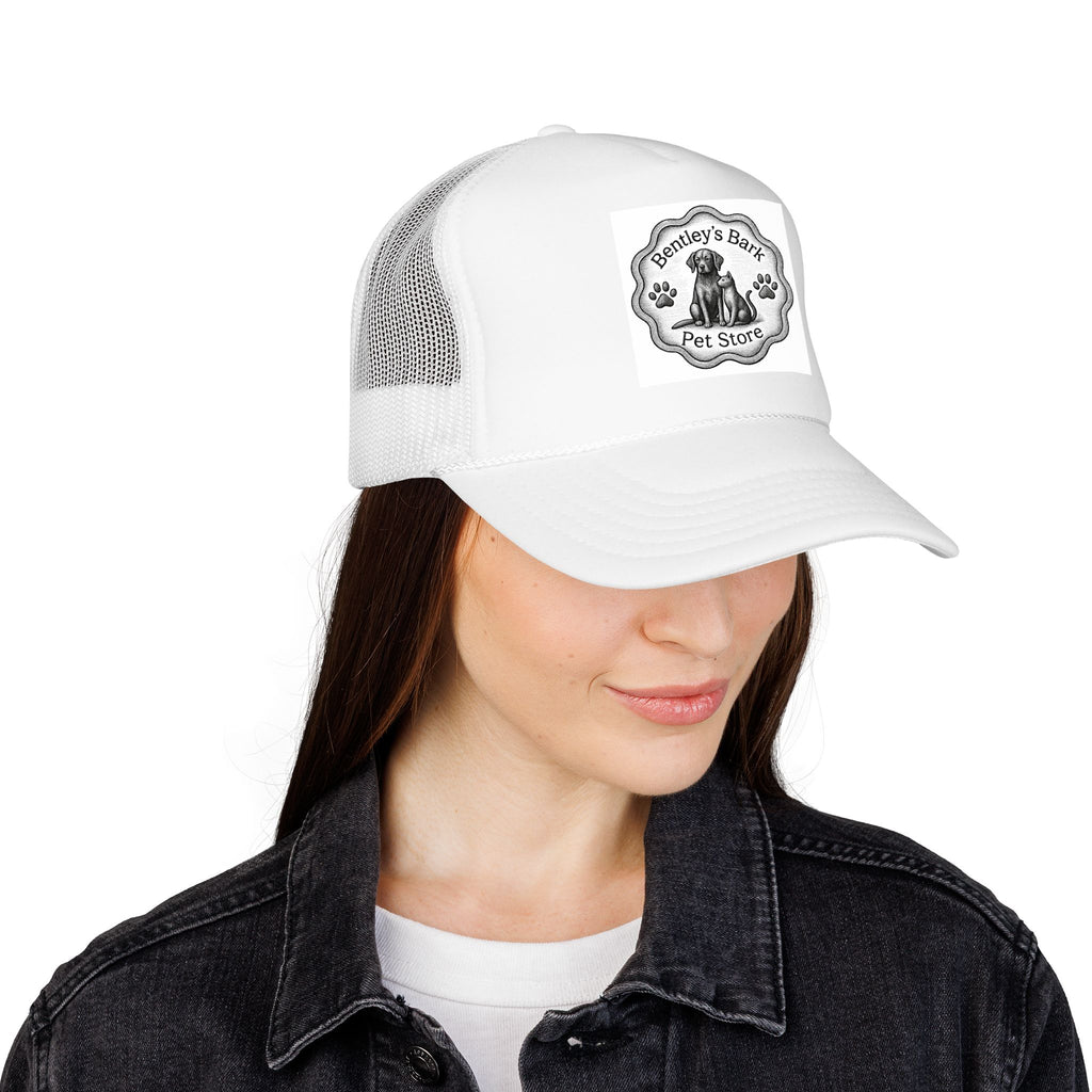 Bentley’s Bark Pet Store Logo Trucker Hat