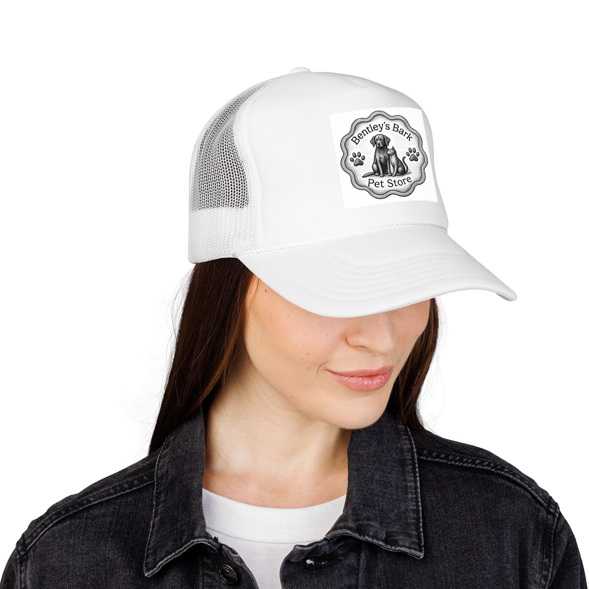 Bentley’s Bark Pet Store Logo Trucker Hat