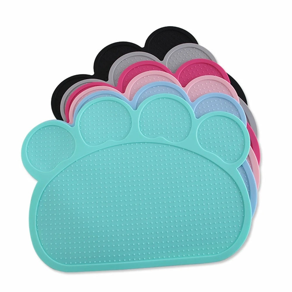 Silicone Pet Food Mat for Dogs and Cats