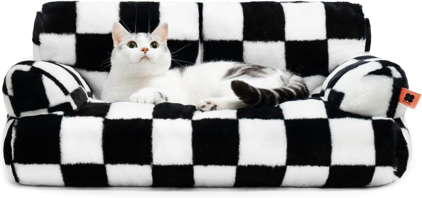 Cozy Pet Sofa Bed for Cats and Small Dogs