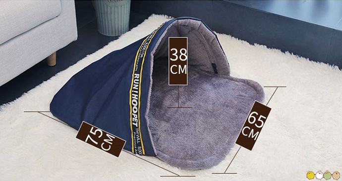 Pet Sleeping Bag for Dogs and Cats - Warm and Versatile