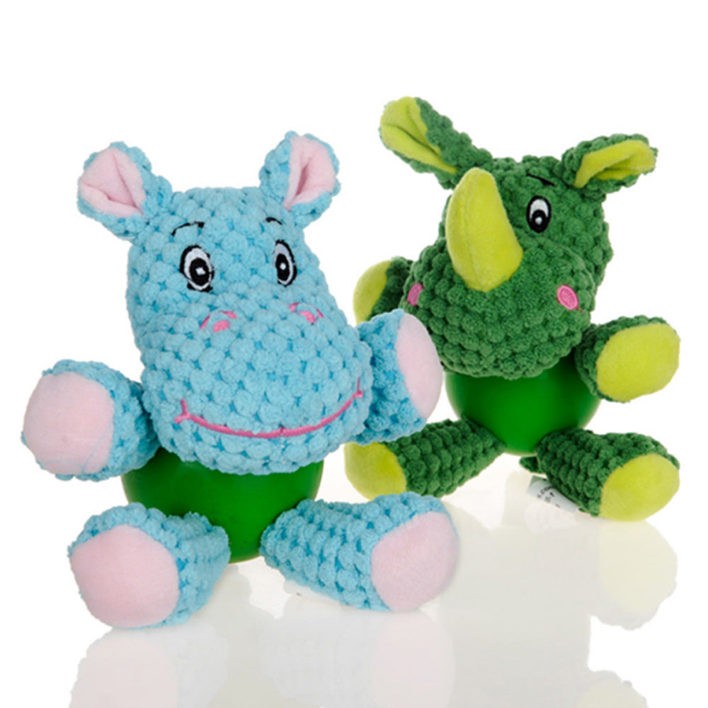 ChewPal Animal plush & Rubber Toy for Dogs