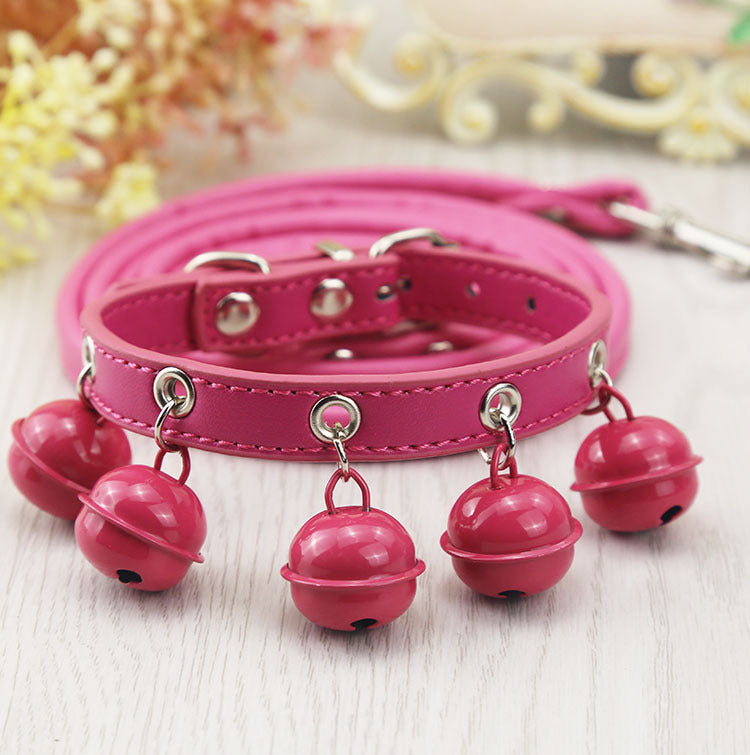 Cat Collars with Bells and Leash