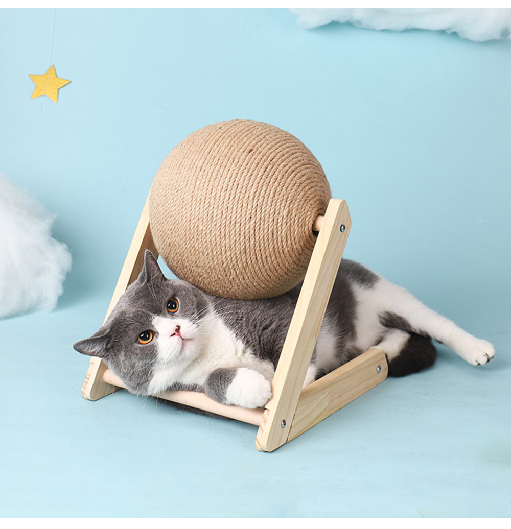 Sisal Cat Scratching Ball Toy