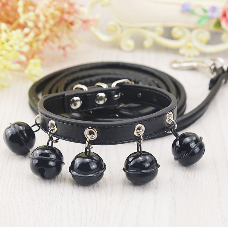 Cat Collars with Bells and Leash