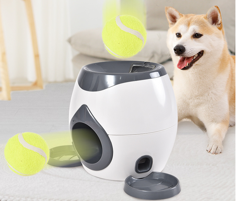 Interactive Tennis Ball Feeder for Dogs