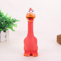 Squeaky Latex Chicken Dog Toy