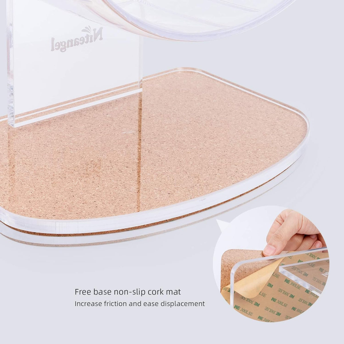 Super-Silent Hamster Exercise Wheel: Quiet 8.2 Inch Running Wheel