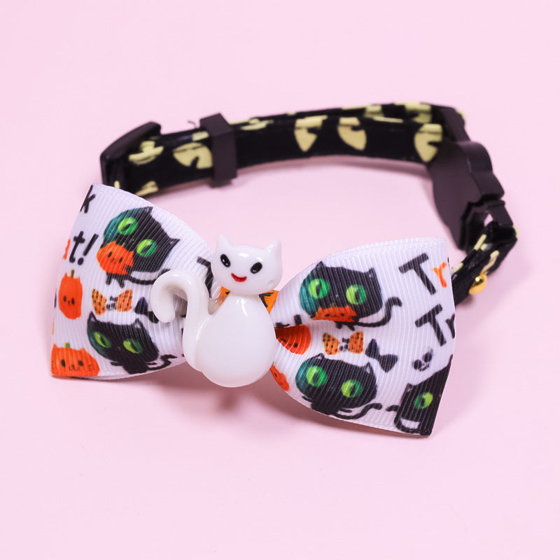 Collar with Safety Buckle for Small Cats and Dogs