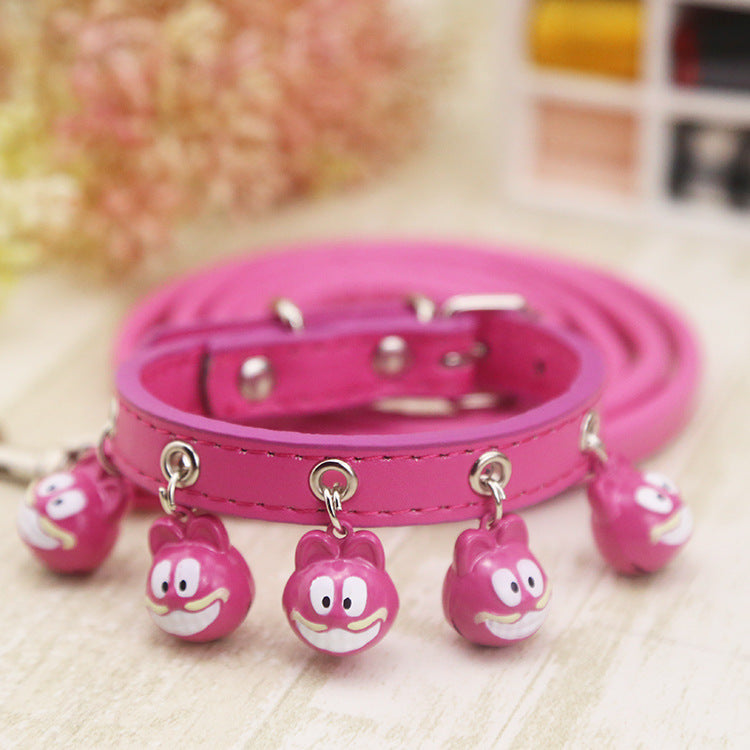 Cat Collars with Bells and Leash