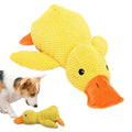 Durable Yellow Duck Dog Companion Toy