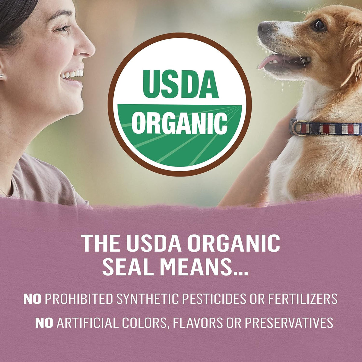 Purina High Protein Small Breed Adult Dry Dog Food, Organic Chicken, Egg & Carrot Recipe - 3 Lb. Bag
