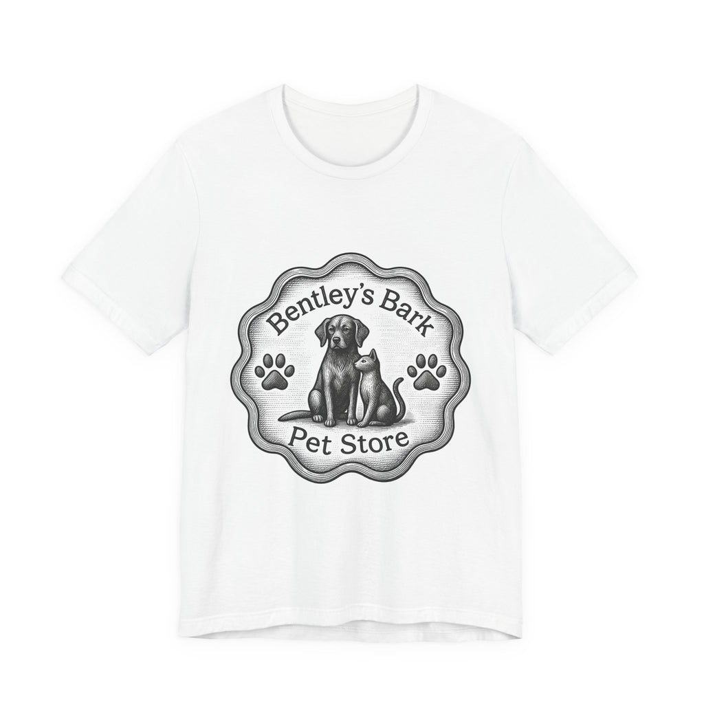 Bentley's Bark Vintage Paw Logo Tee
